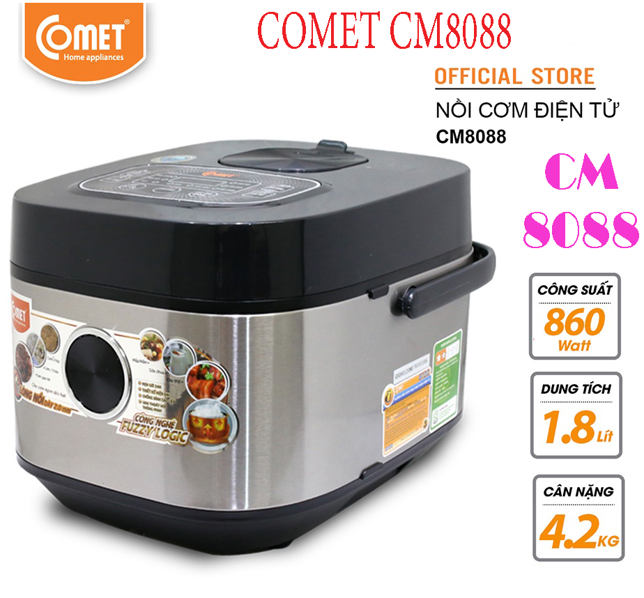Nồi cơm điện tử Comet CM8088 CHÍNH HÃNG